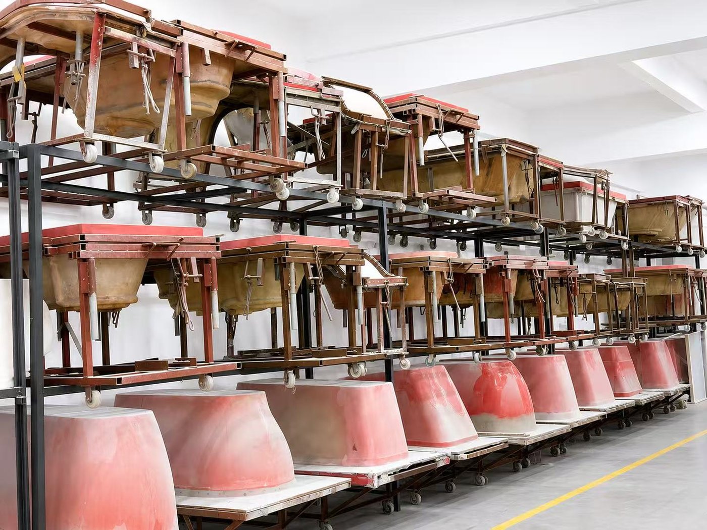 Production moulds in the GRAESE factory