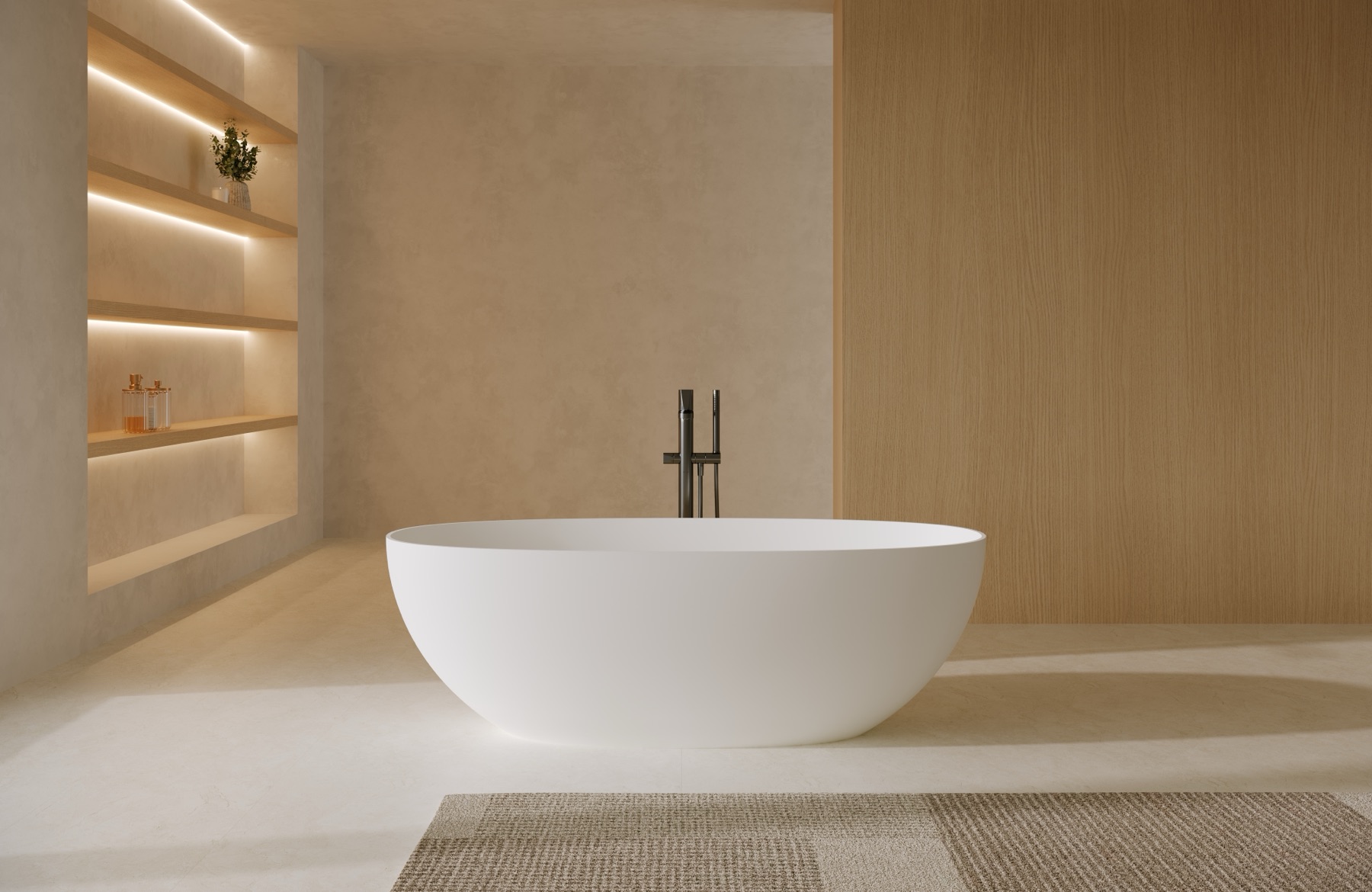 BJD-5002 Solid Surface Bathtub