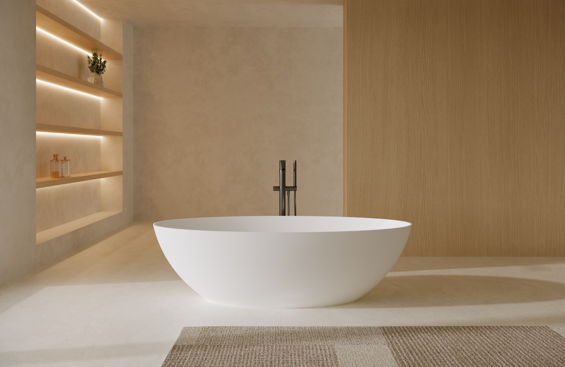 BJD-5003 Solid Surface Bathtub