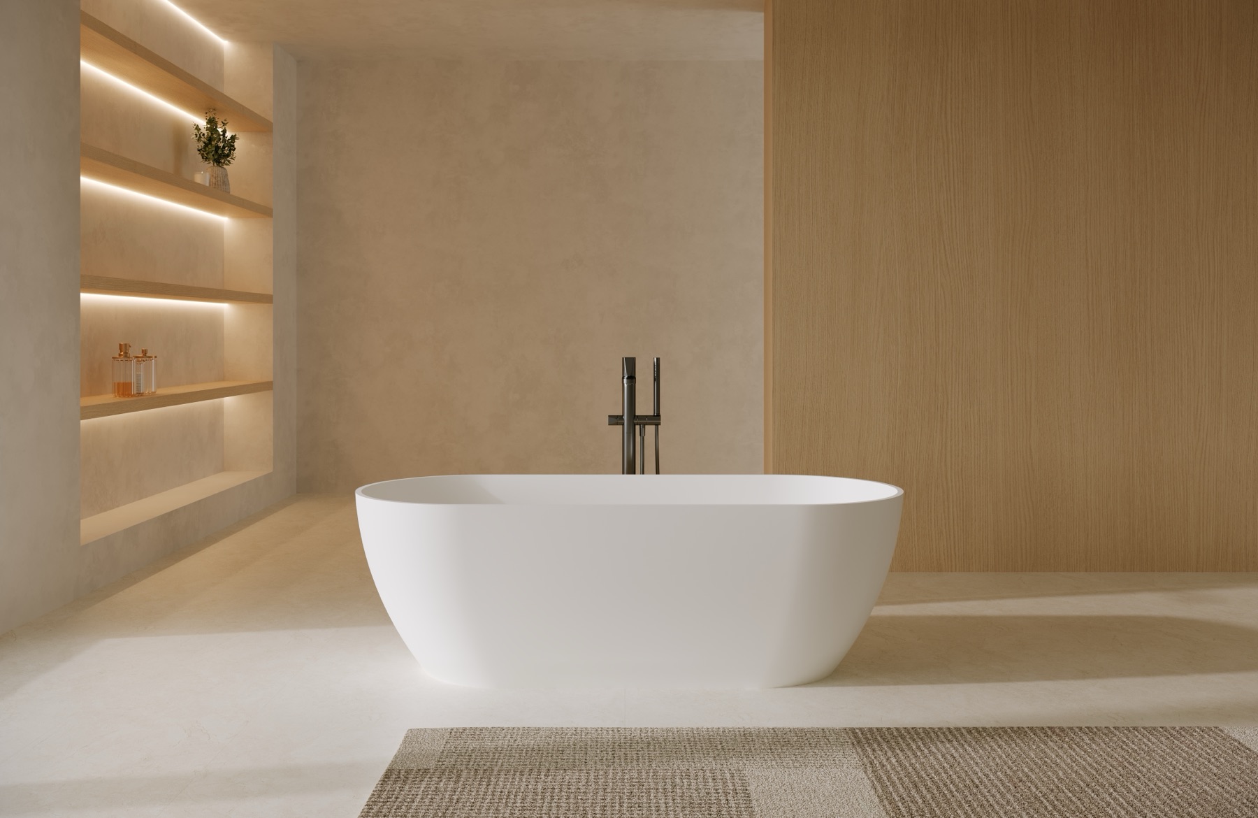 BJD-5006 Solid Surface Bathtub