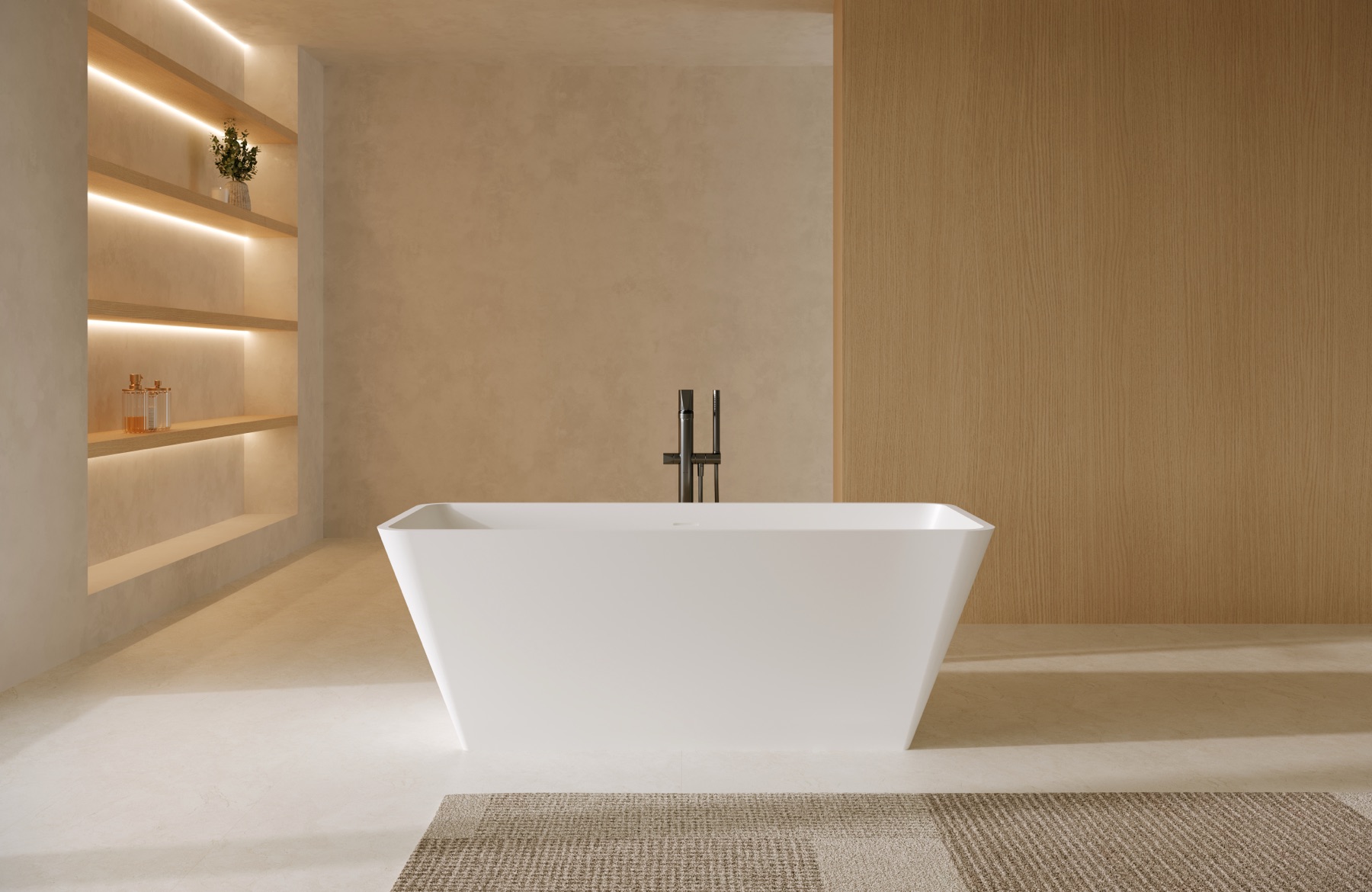 BJD-5010 Solid Surface Bathtub