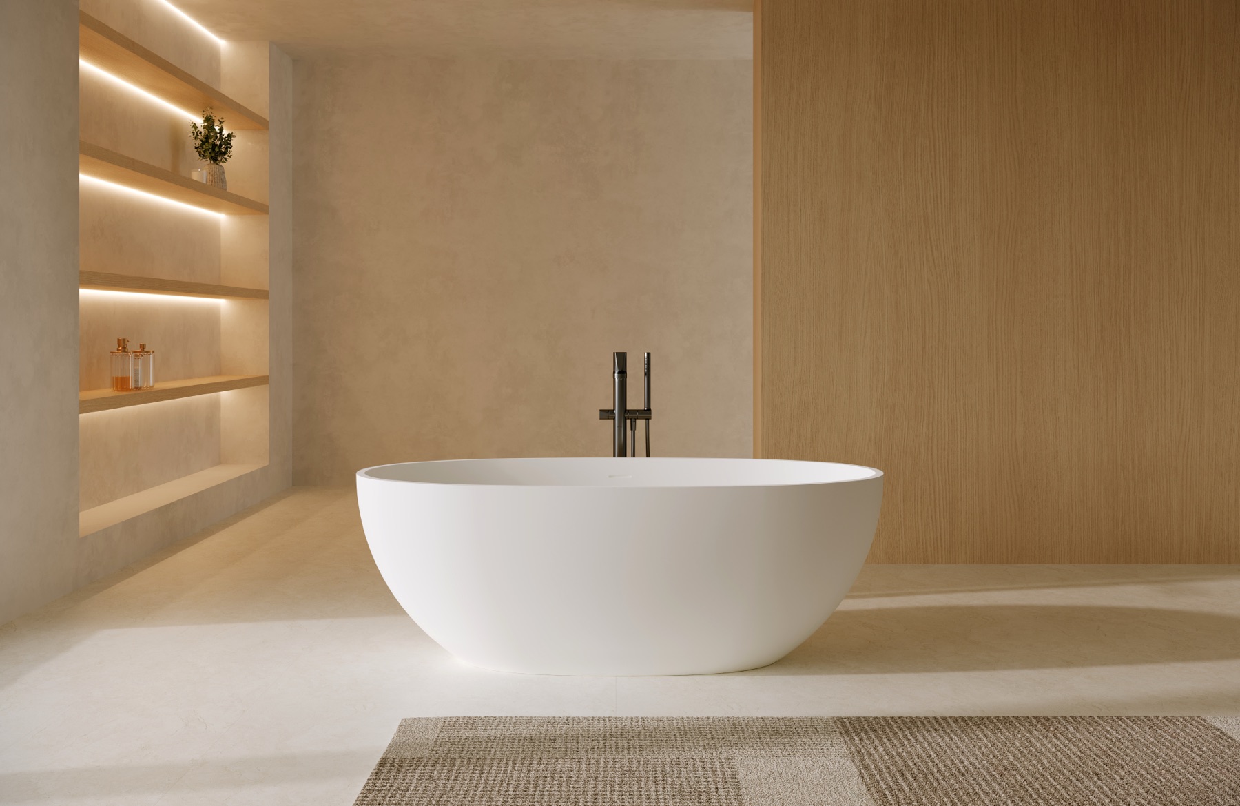 BJD-5011 Solid Surface Bathtub