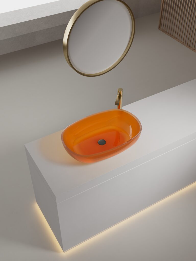 BJD-111007 Transparent Basin