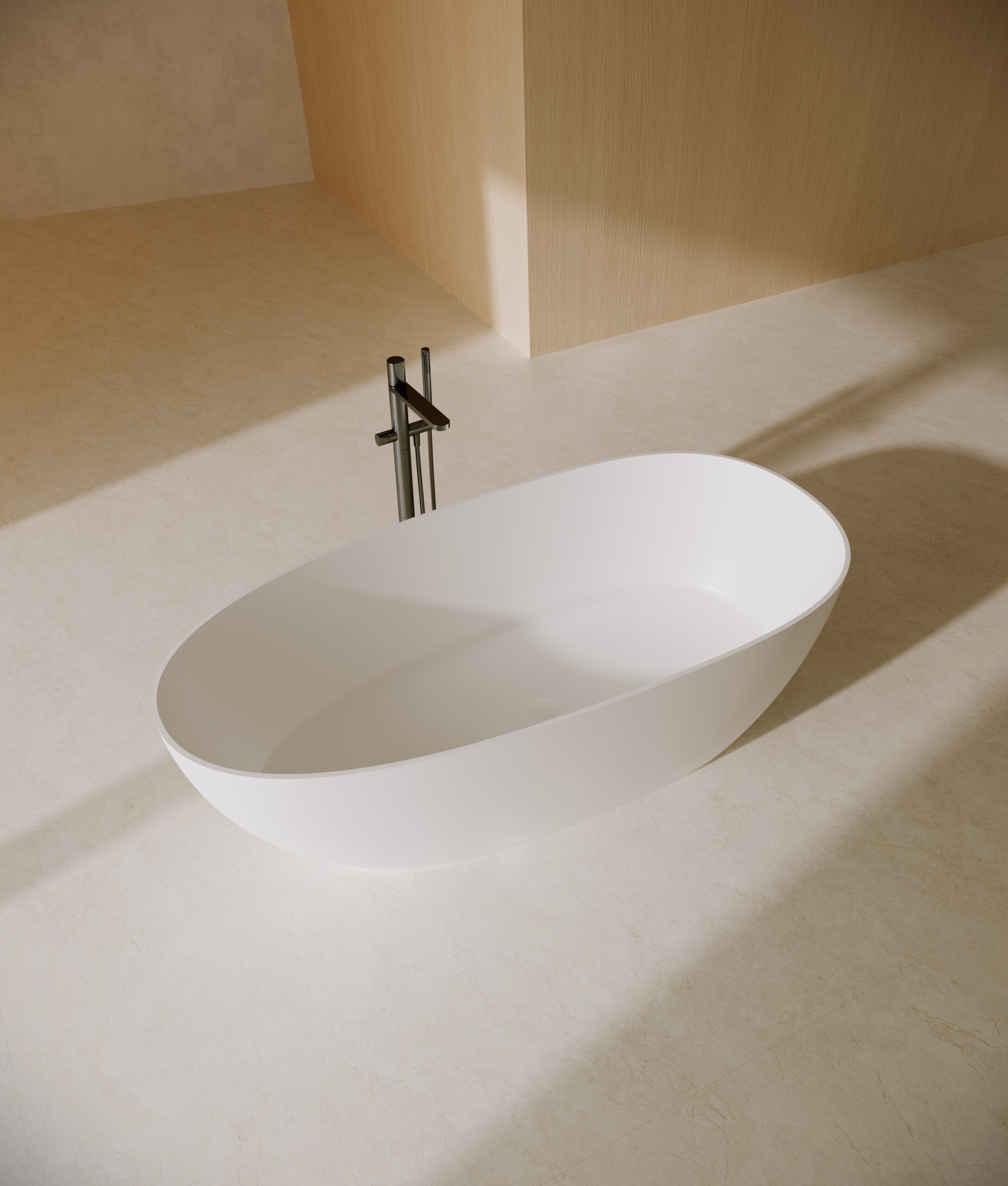BJD-5001 Solid Surface Bathtub image 2