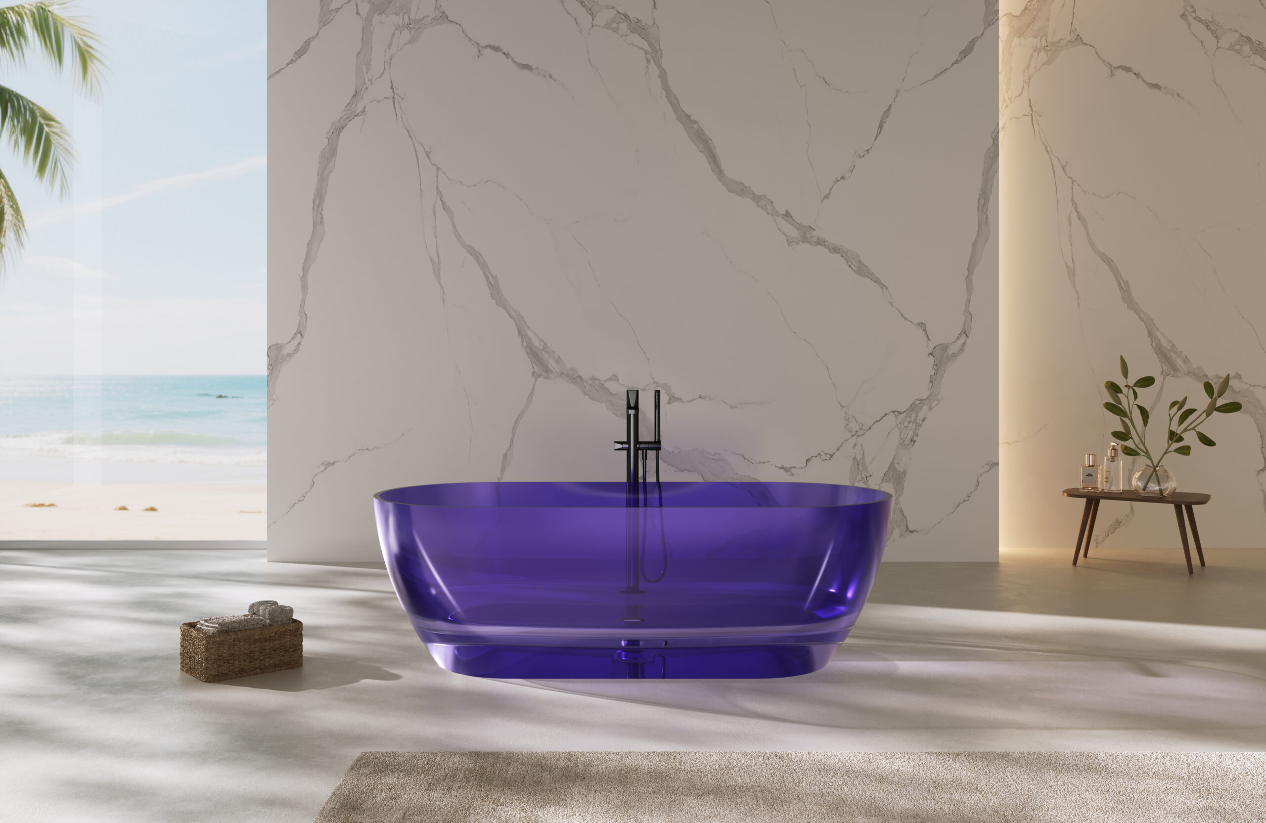 BJD-555006 Transparent Bathtub