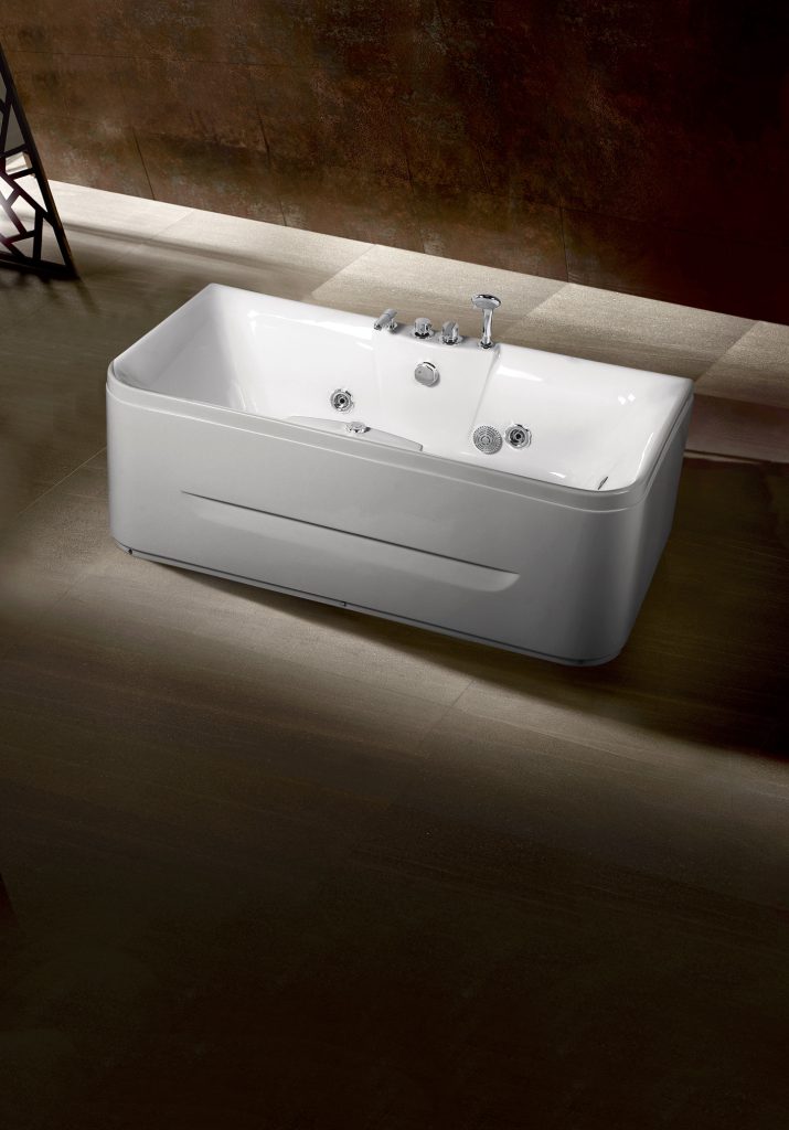 B-1791 Acrylic Massage Bathtub
