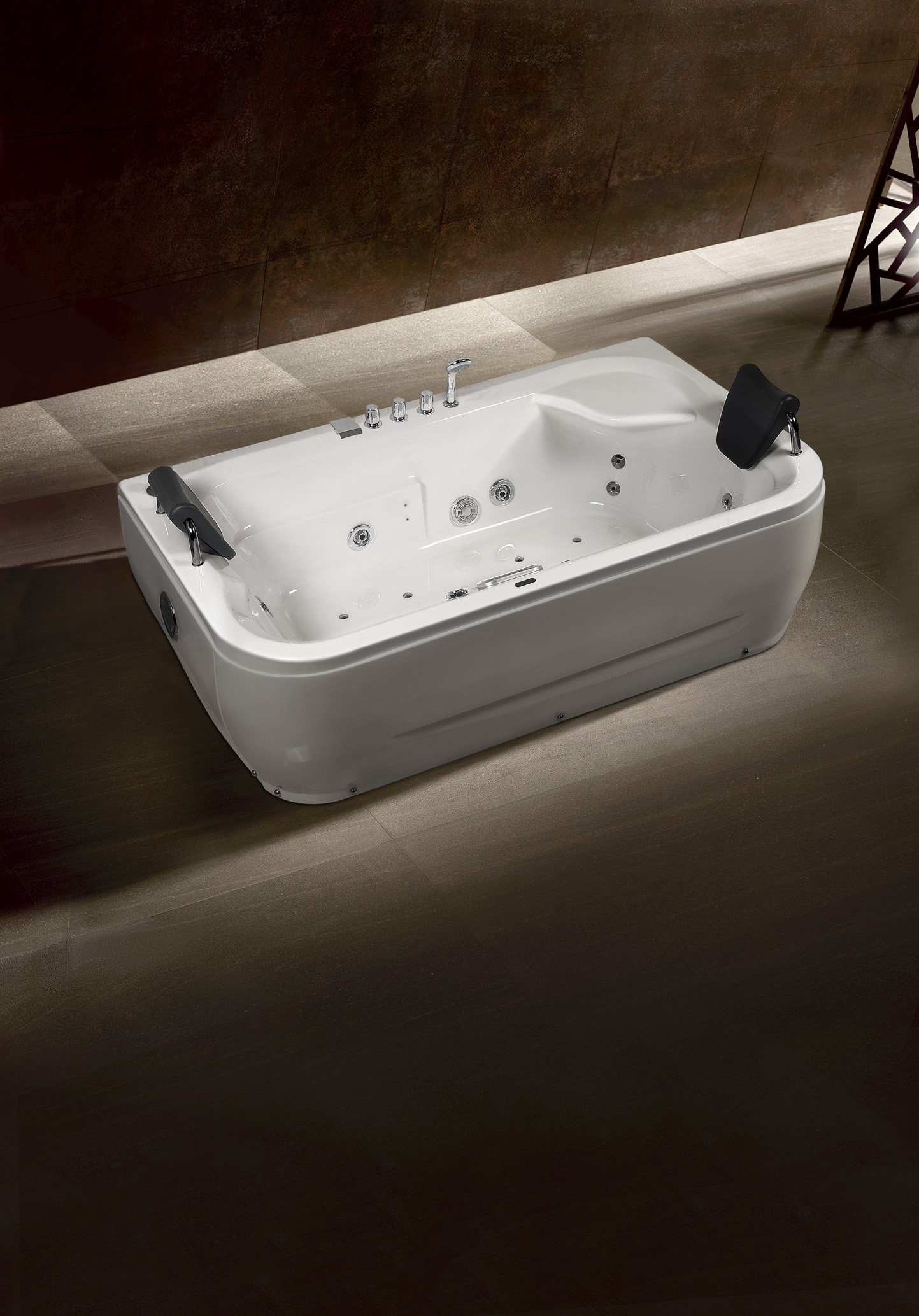 B-180 Acrylic Massage Bathtub