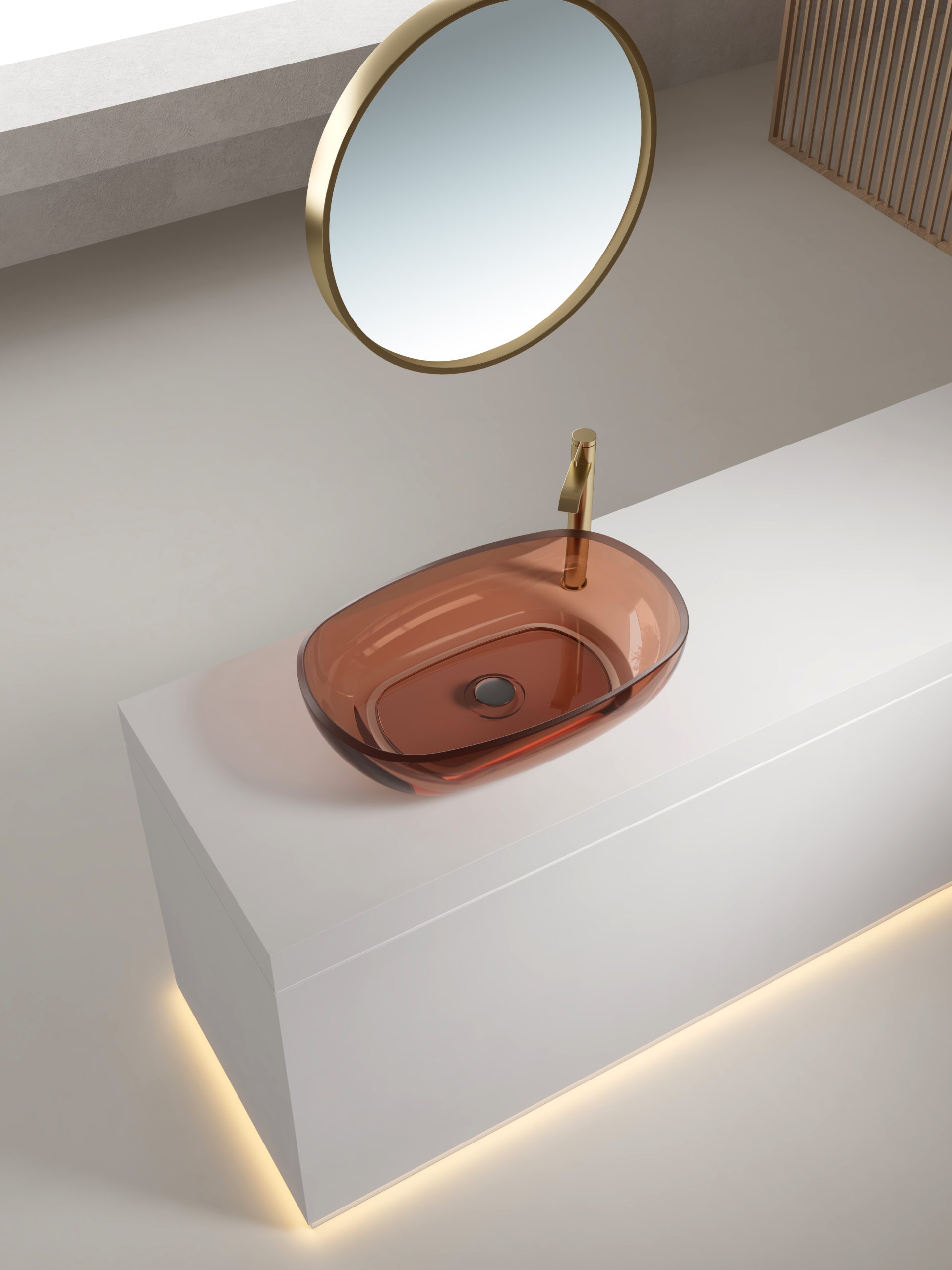 BJD-111007 Transparent Basin