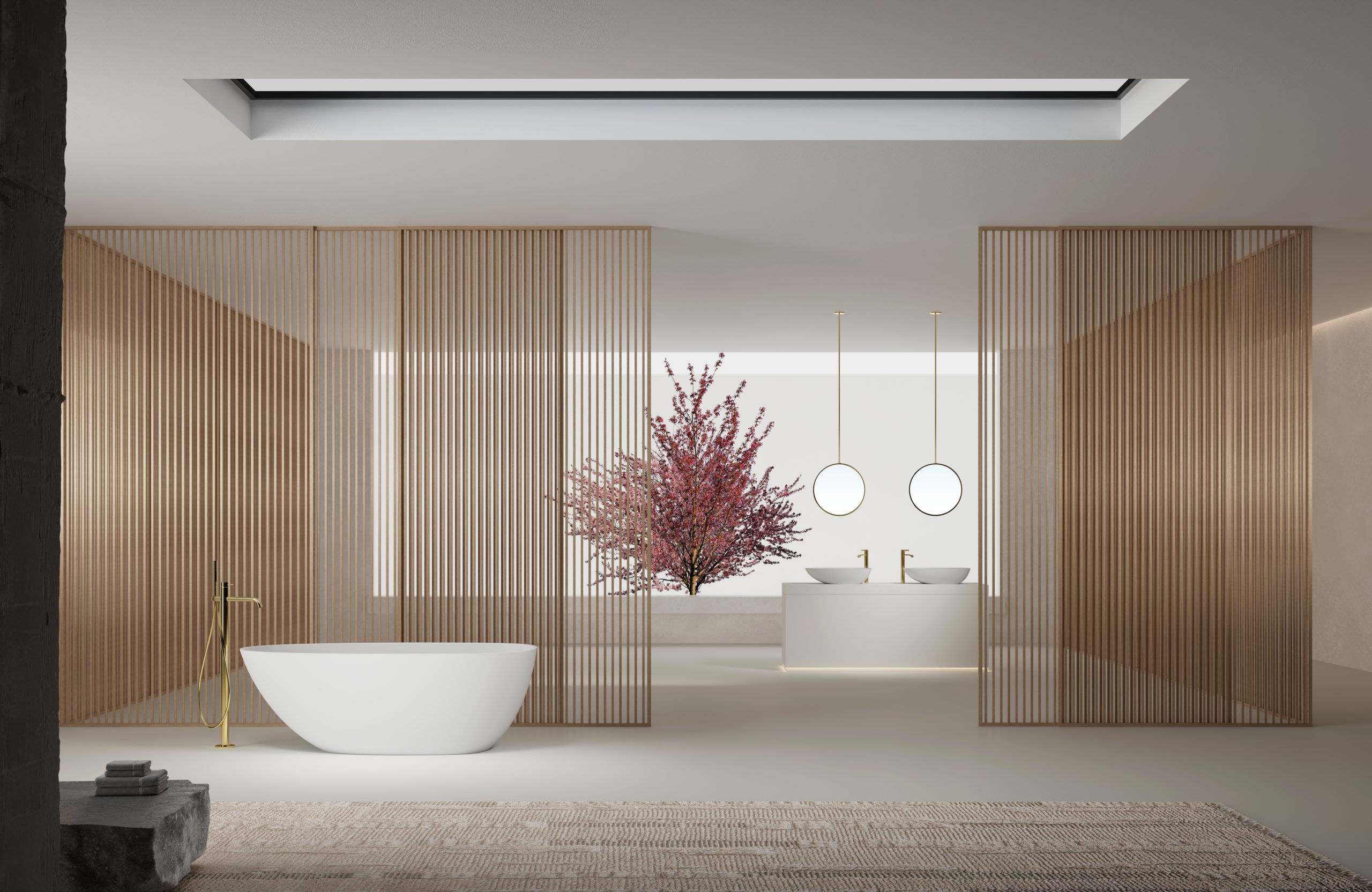 BJD-5001 Solid Surface Bathtub image 2