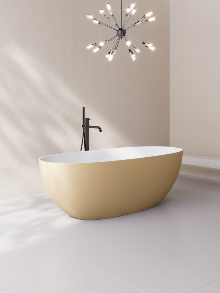 BJD-55002 Color Solid Surface Bathtub