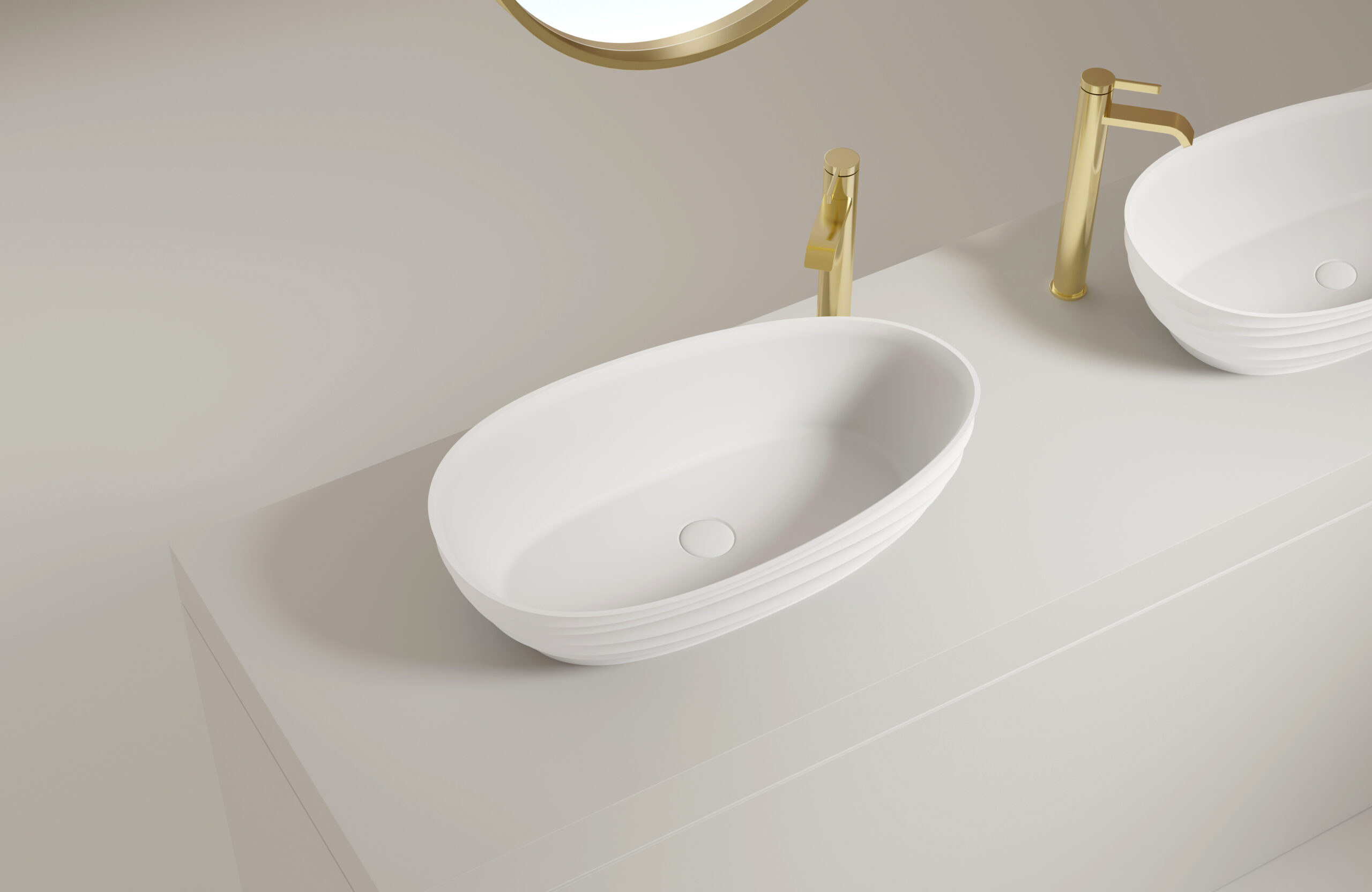 BJD-1002 Solid Surface Basin