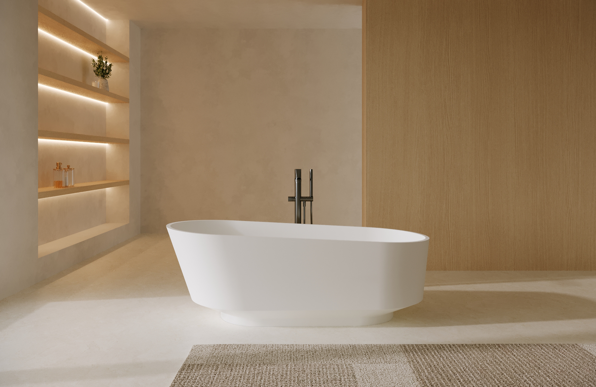 BJD-5013 Solid Surface Bathtub