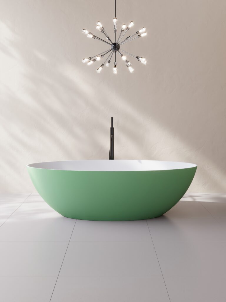 BJD-55003 Color Solid Surface Bathtub