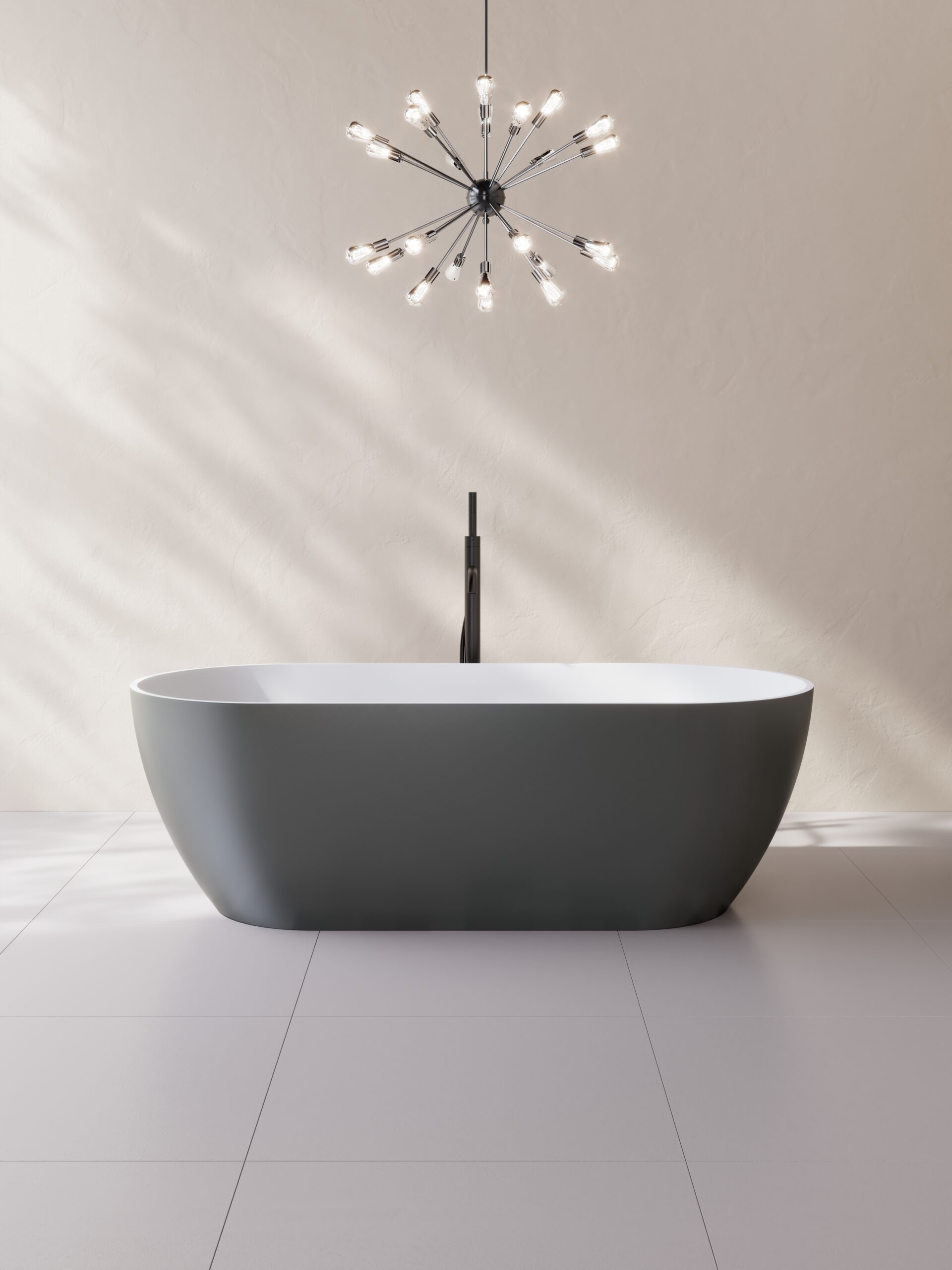 BJD-55006 Color Solid Surface Bathtub