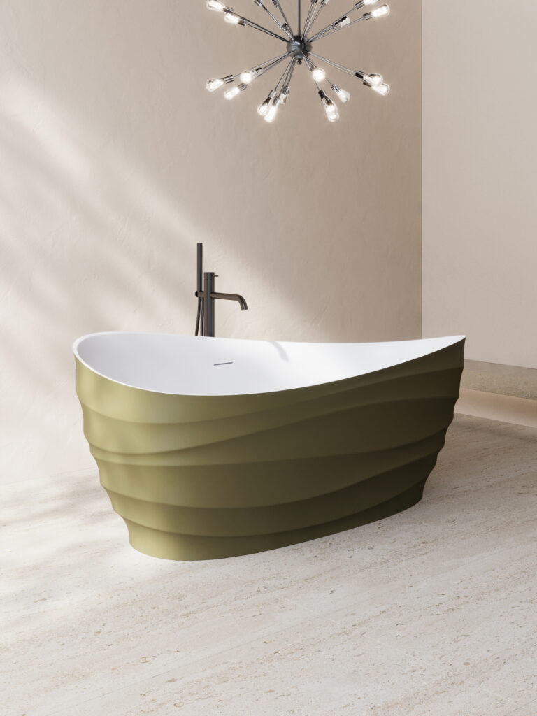 BJD-55007 Color Solid Surface Bathtub