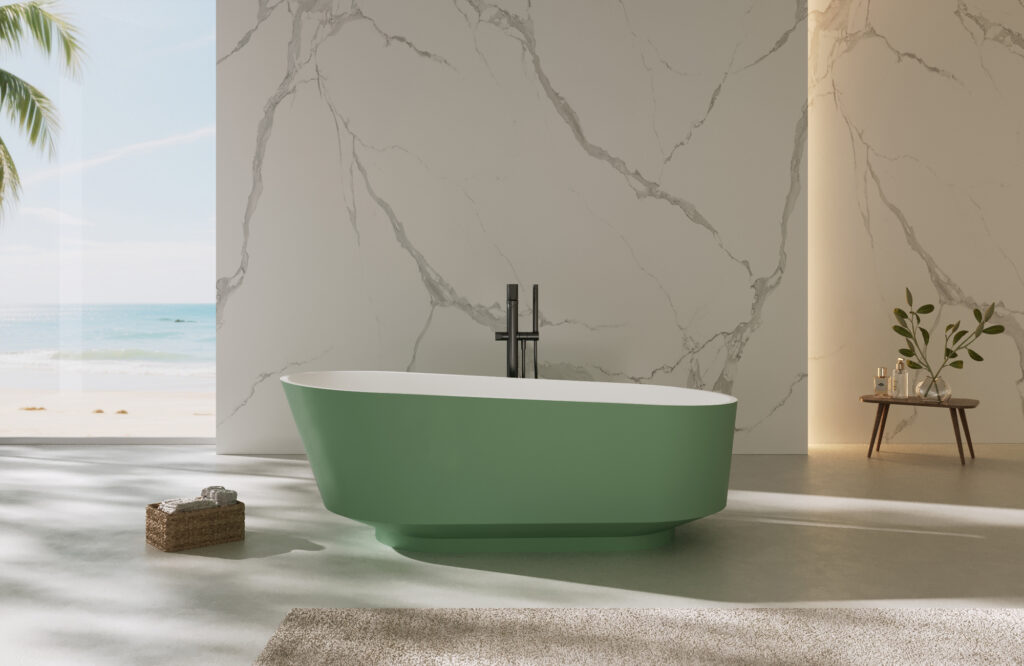 BJD-55013 Color Solid Surface Bathtub