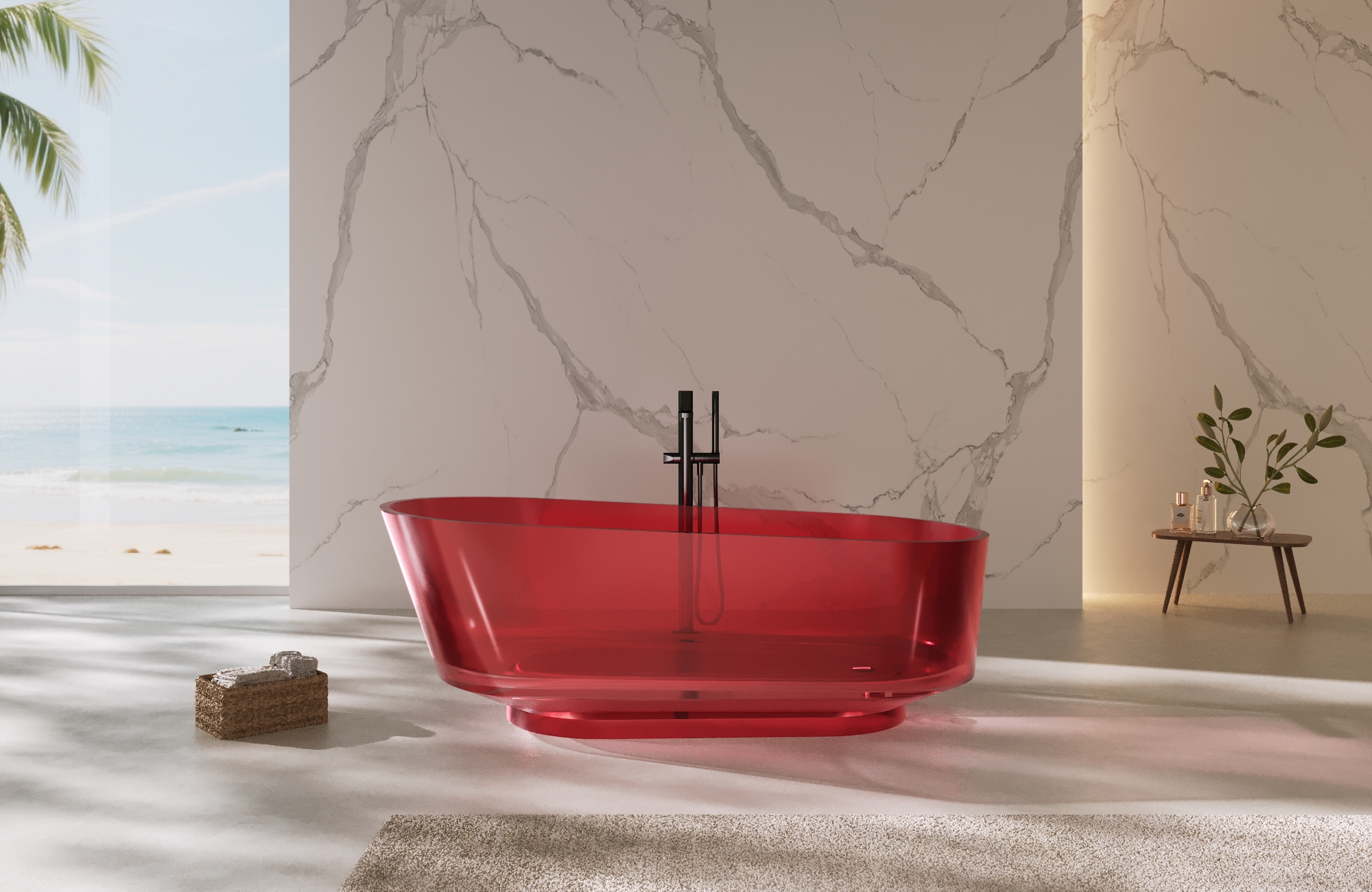 BJD-555013 Transparent Bathtub image 3