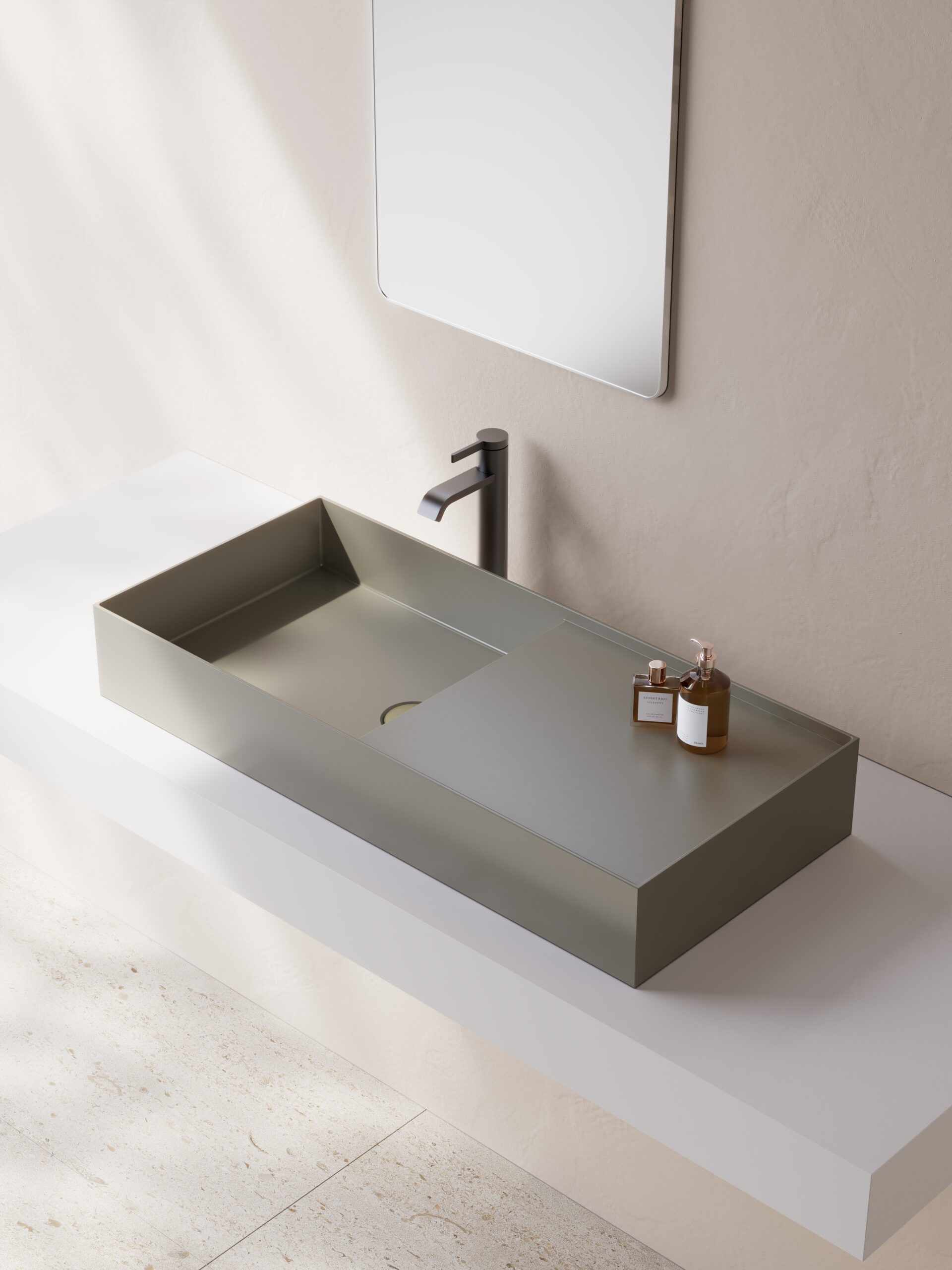 BJD-22002 Solid Surface Basin