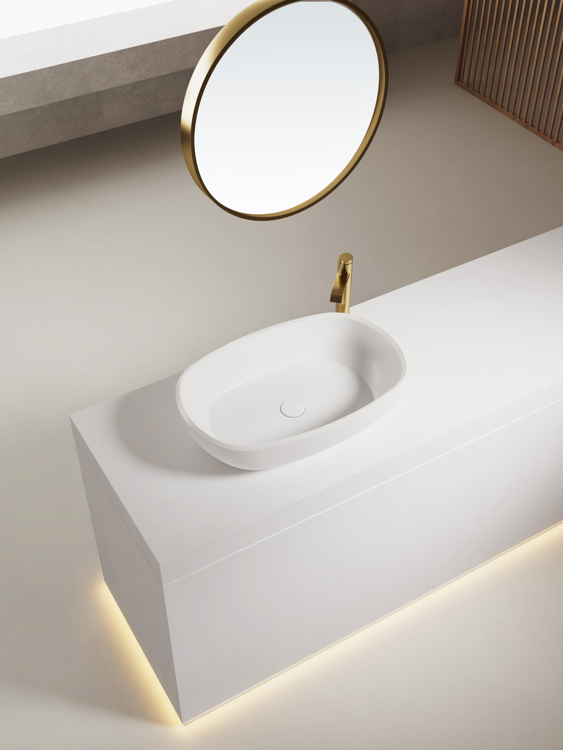 BJD-1007 Solid Surface Basin