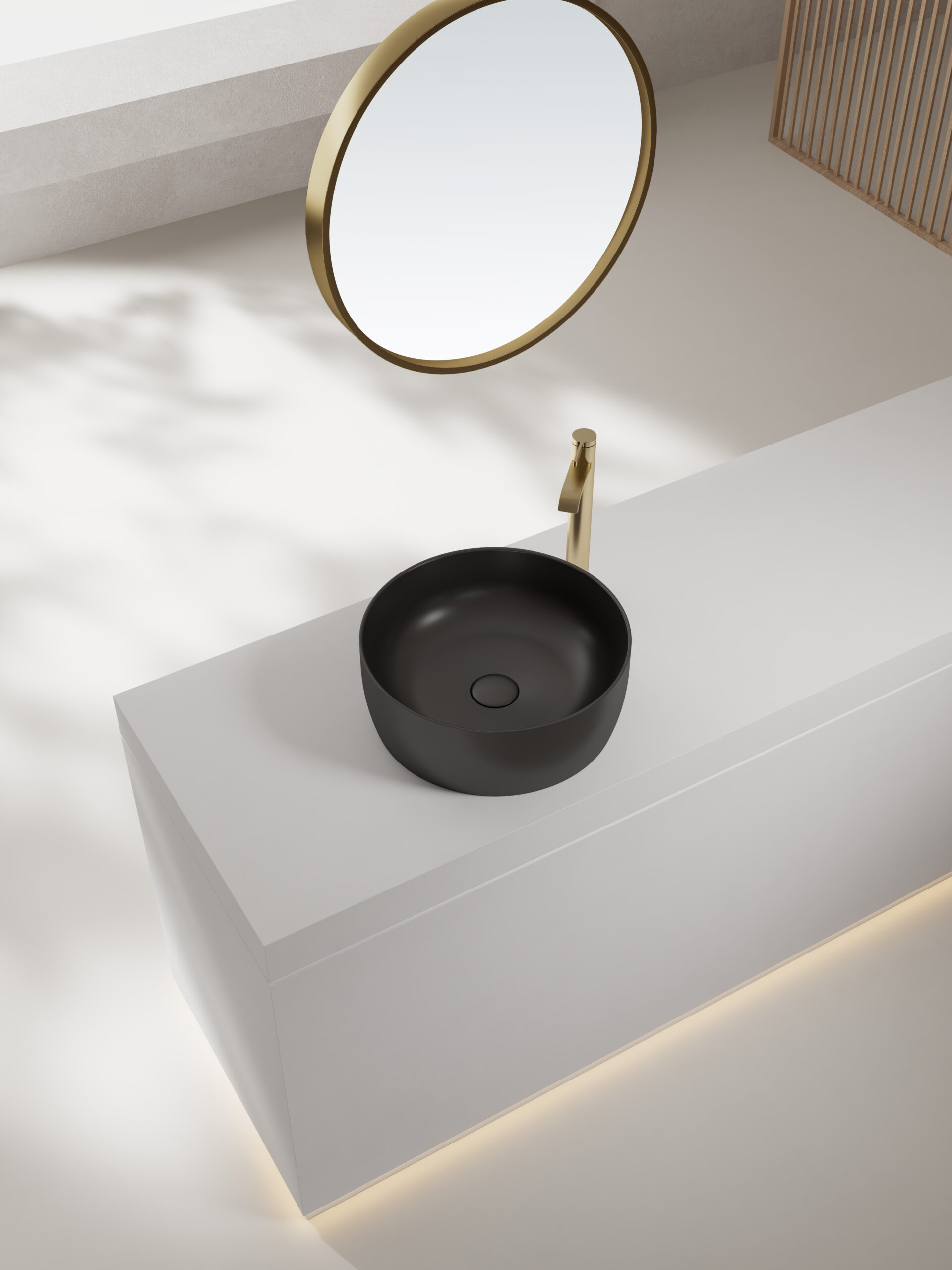 BJD-11005 Solid Surface Basin